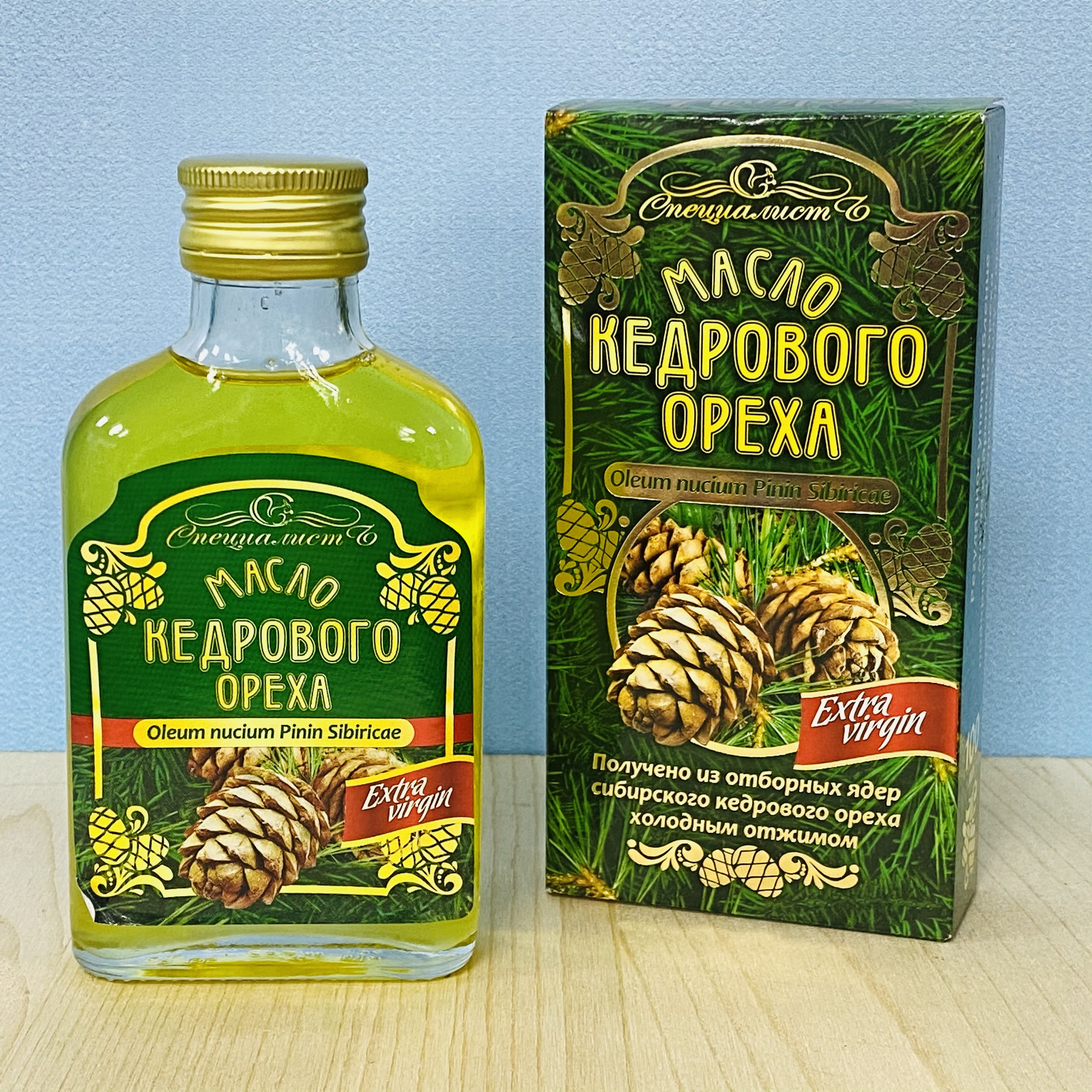 Масло Кедрового ореха 100 мл (холодного отжима) купить в Воронеже